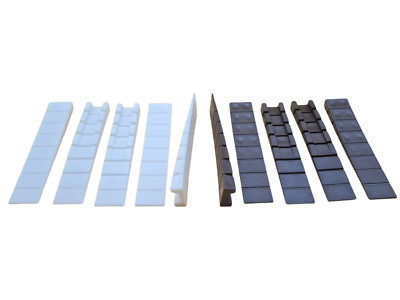 Fuhesgu 38 Stück Möbelkeile Schwarz - Ausgleichskeile Gegen Wackelige Möbel