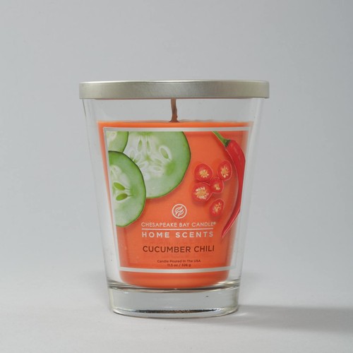 Chesapeake bay candle new home scents cucumber chili scented 11.5 oz soy wax