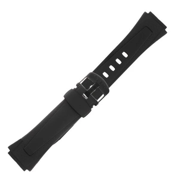 Casio-Bracelet de montre en caoutchouc de silicone pour