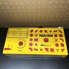 Vintage 1973 Reed Toys Perfection Game - AS IS - Missing Pieces - READ
