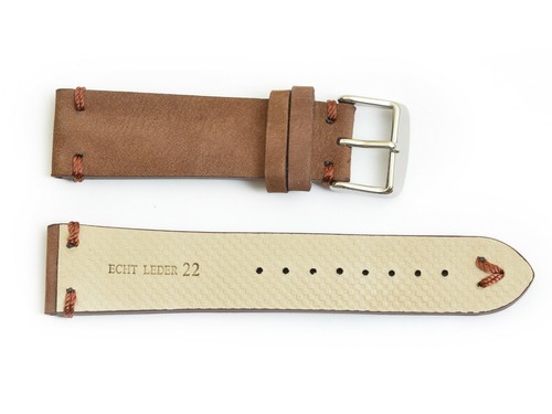 RETRO LEATHER WATCH STRAP BAND V-STRAP SUEDE V-TWISTER 18, 20, 22, 24 MM us - Picture 15 of 19