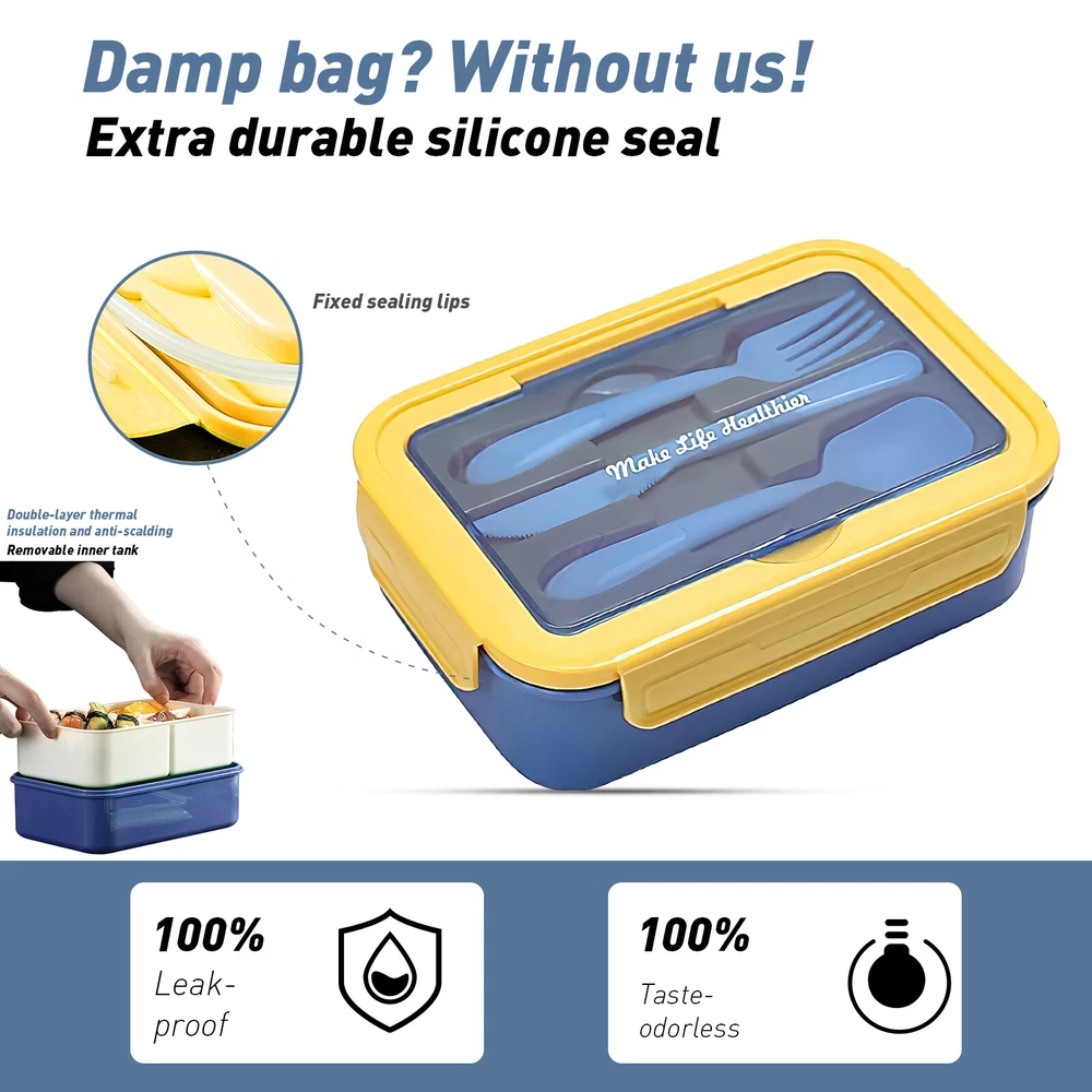 Bento Box Adult Lunch Box Lunch Box Kids Lunch Containers for Adults Kids US