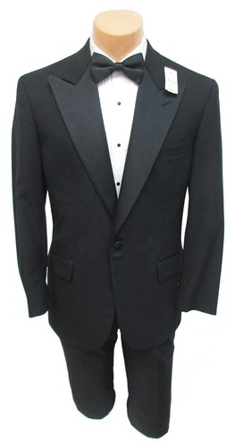 Black Brooks Brothers Tuxedo Jacket 