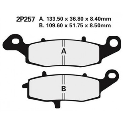 P30056 BREMBO pastillas de freno delanteras