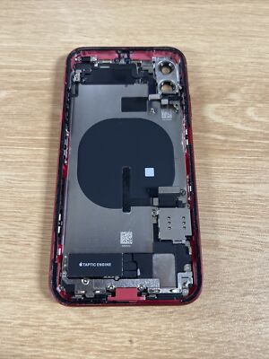 APPLE SCOCCA POSTERIORE IPHONE 11 RED ORIGINALE PULLED INCL. SMALLPARTS BACK COVER