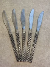 Hanford Forge Stainless Steel TROCADERO Lot of 5 Knives 8 3/8"
