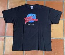 Vintage PLANET HOLLYWOOD PHOENIX Men’s XL Black Graphic T-Shirt MADE IN USA Tee