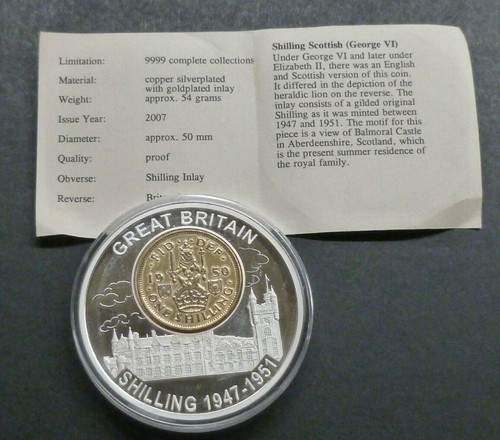 British Currency Medallions Gold Plated UK Pre/Decimal Coins NEW STOCK See Menu - Picture 46 of 52