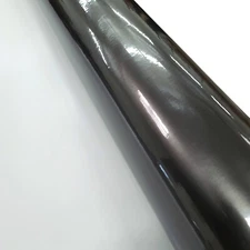 Gloss Dark Graphite Gray Grey Vinyl Auto Wrap Film Air Release Decal Sheet Roll
