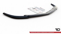 CUP Spoilerlippe Schwarz FüR Mercedes C-Klasse W204 AMG FL Schwert Frontspoiler