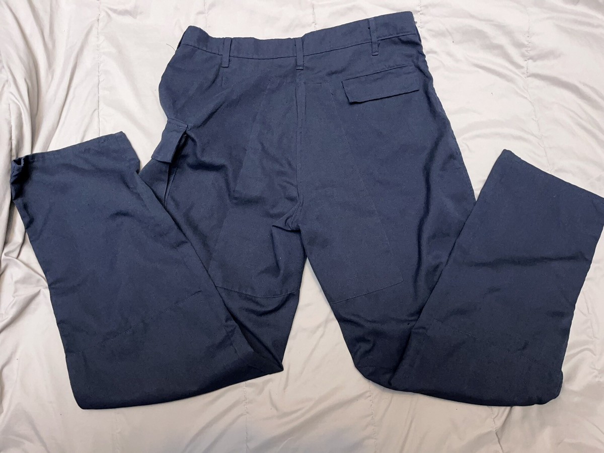 Military US Navy Flight Deck Trousers Pants Fire Resistant 38XL | eBay