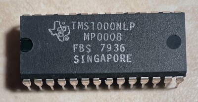 T.I. TMS1000NLP BBC Microprocessor - NOS - Vintage !