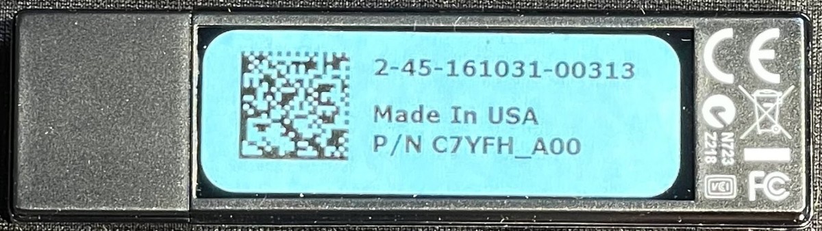 Dell Win8.1 OS Recovery and Restore USB Key / 8GB / Black