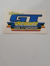GT team world championship decal bmx mountain mtb atb bike sticker cruiser nos