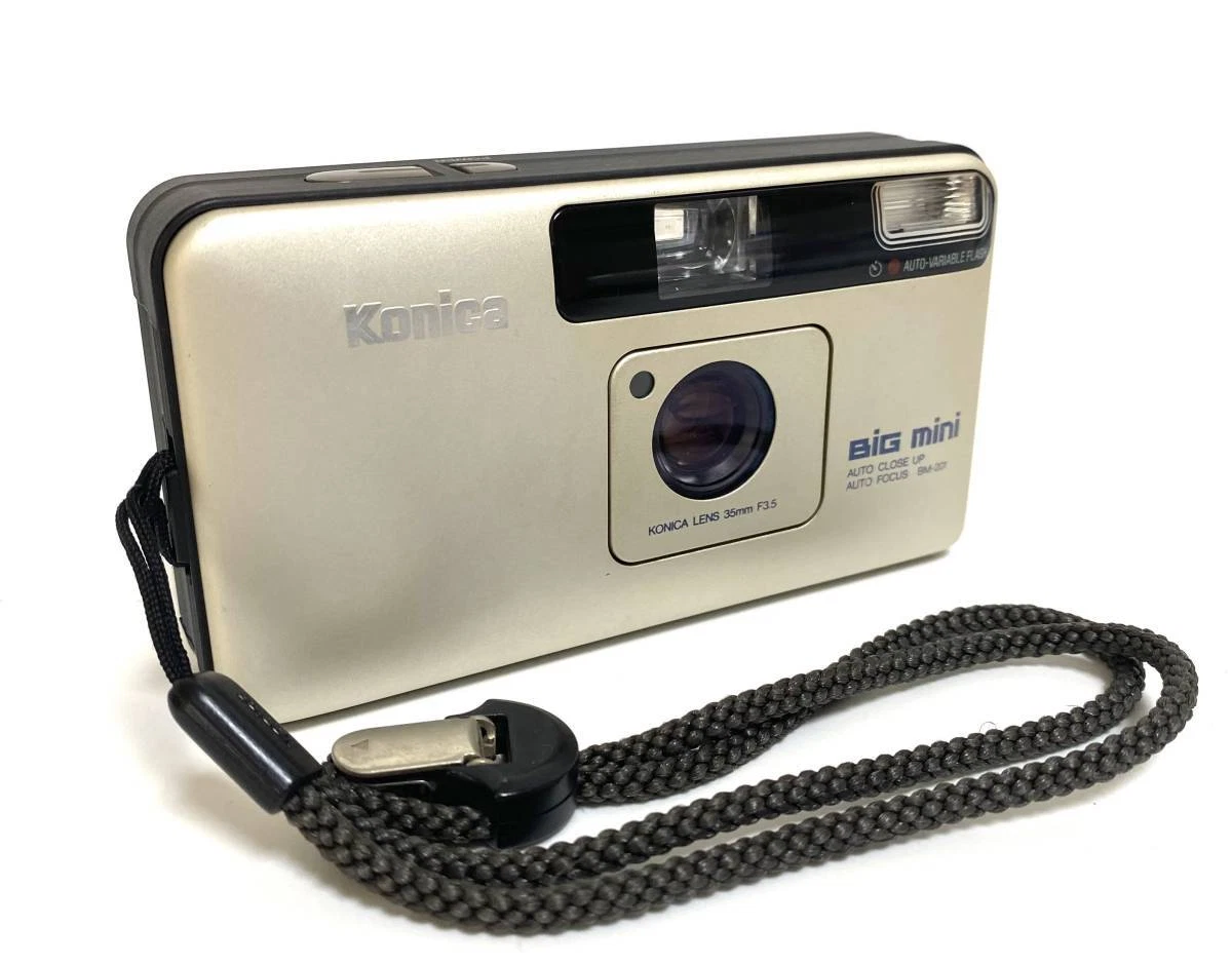 Konica Big Mini Bm-201 35Mm F3.5 Compact Film Camera Current