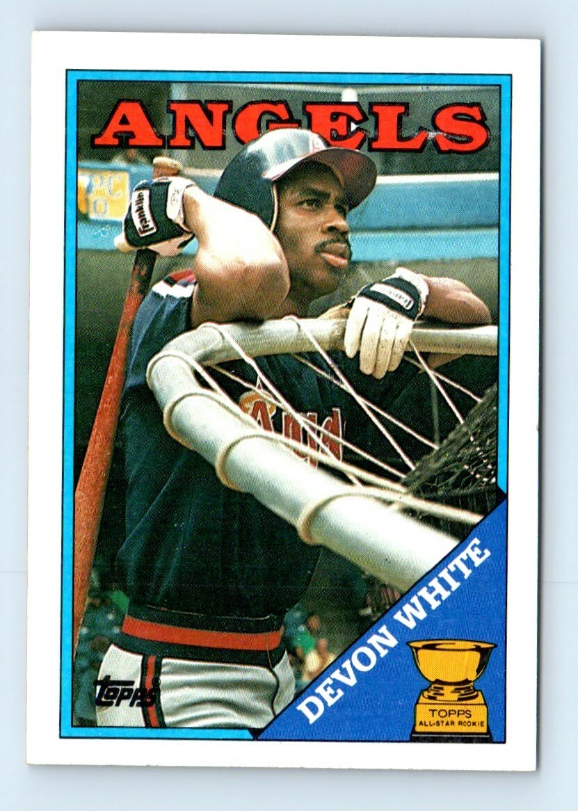 1988 Topps Devon White California Angels #192 | eBay