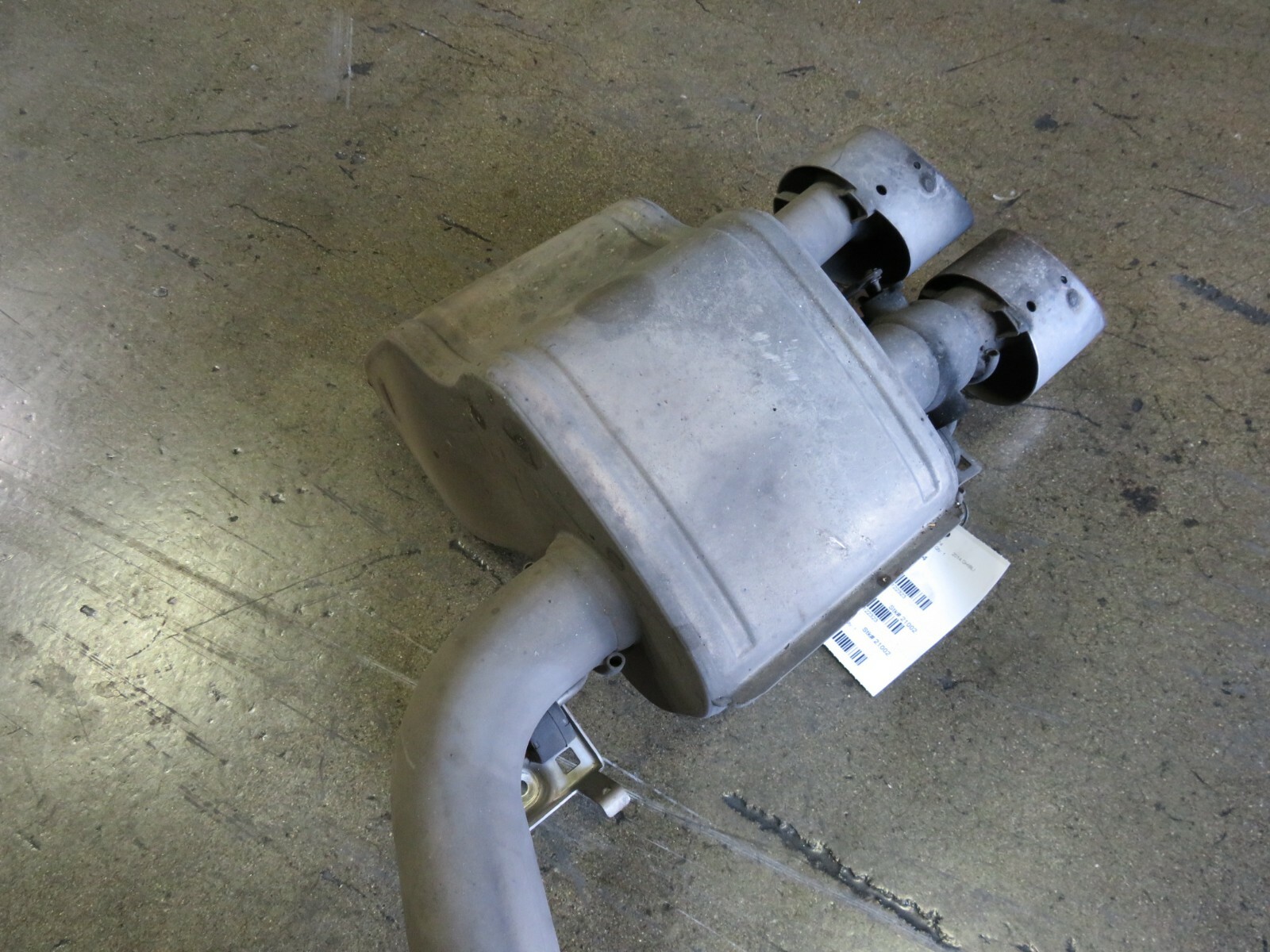 Maserati Ghibli. LH, Left, Muffler, Used, P/N 670103688
