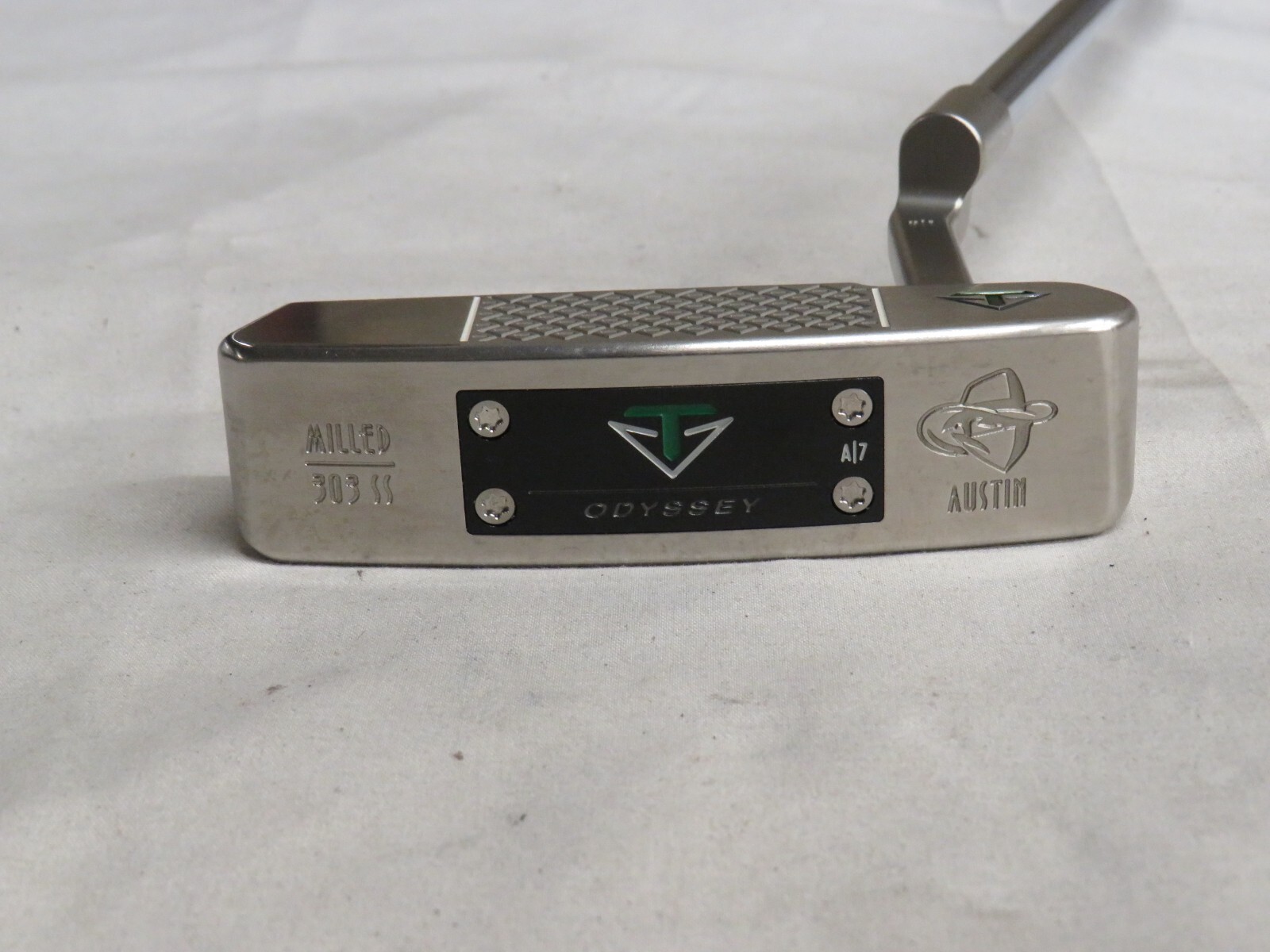 Used RH Odyssey Toulon Austin 35" Putter Toulon Steel Shaft +Headcover