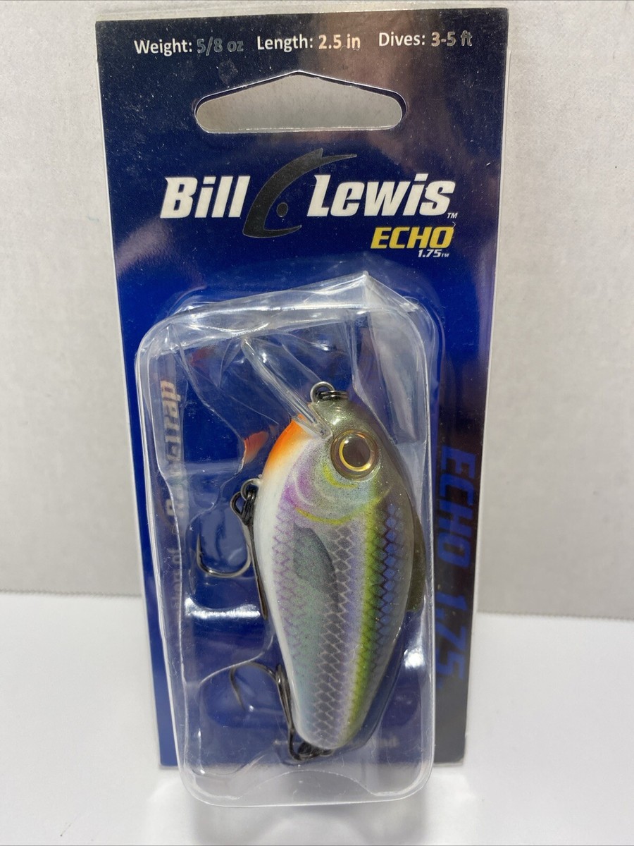 echo fishing lures CAST Titan / 2.75" 8PK style jig head Bill Lewis Echo 1.75 Squarebill