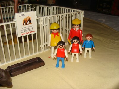 PLAYMOBIL EXPENSION pour la zoo avec les ours, n° 3435 de l'année 1981
