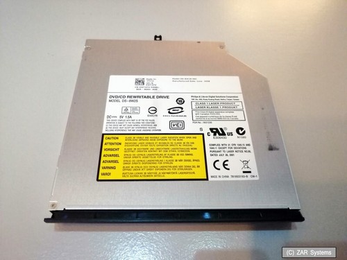Original Ersatzteil für DELL Latitude E5500: DVD Laufwerk DS-8W2S gebr.