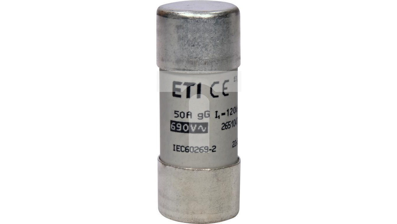 Cylindrical fuse insert CH22x58 gG 50A/690V 002651047 /T2UK