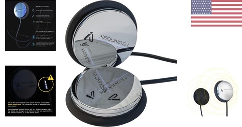 XSound 2.1R Helmet Speakers - Amazing Sound Quality - Lightweight - 1 Count - Picture 2 of 9