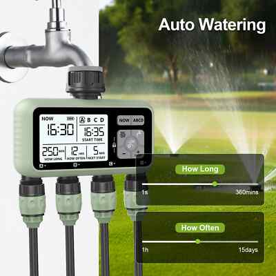 Intelligent Electronic Digital Automatic Water Timer Outdoor Irrigation System