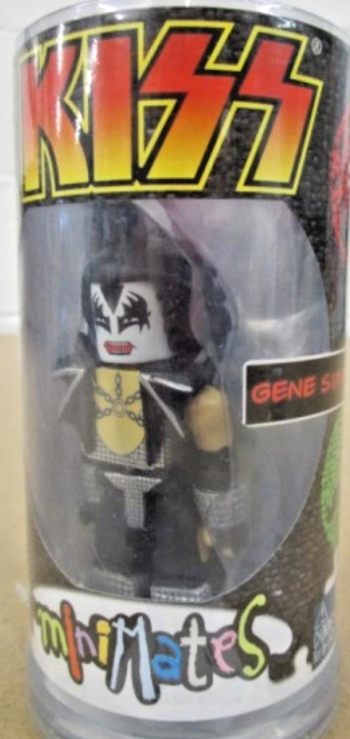 Kiss Art Asylum Minimates Gene Simmons The Demon Mini Figure 2002 Sealed Rare