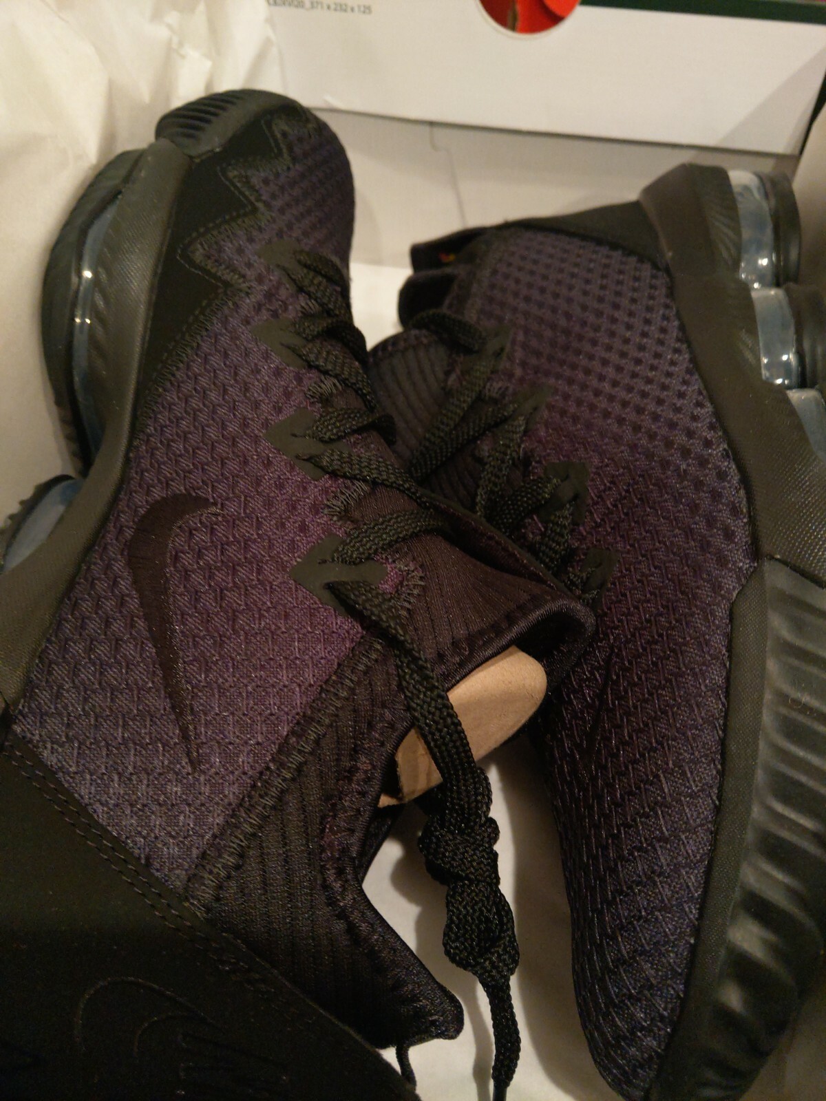 lebron xvi triple black price