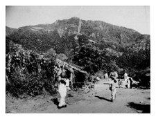 India, Rishikesh, Starting Point of the Pilgrimage to the Springs, Vintage Print, 1948