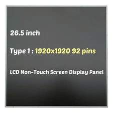 26.5" for EIZO EV2730Q 1920x1920 92 pins LCD Non-Touch Screen Display Panel