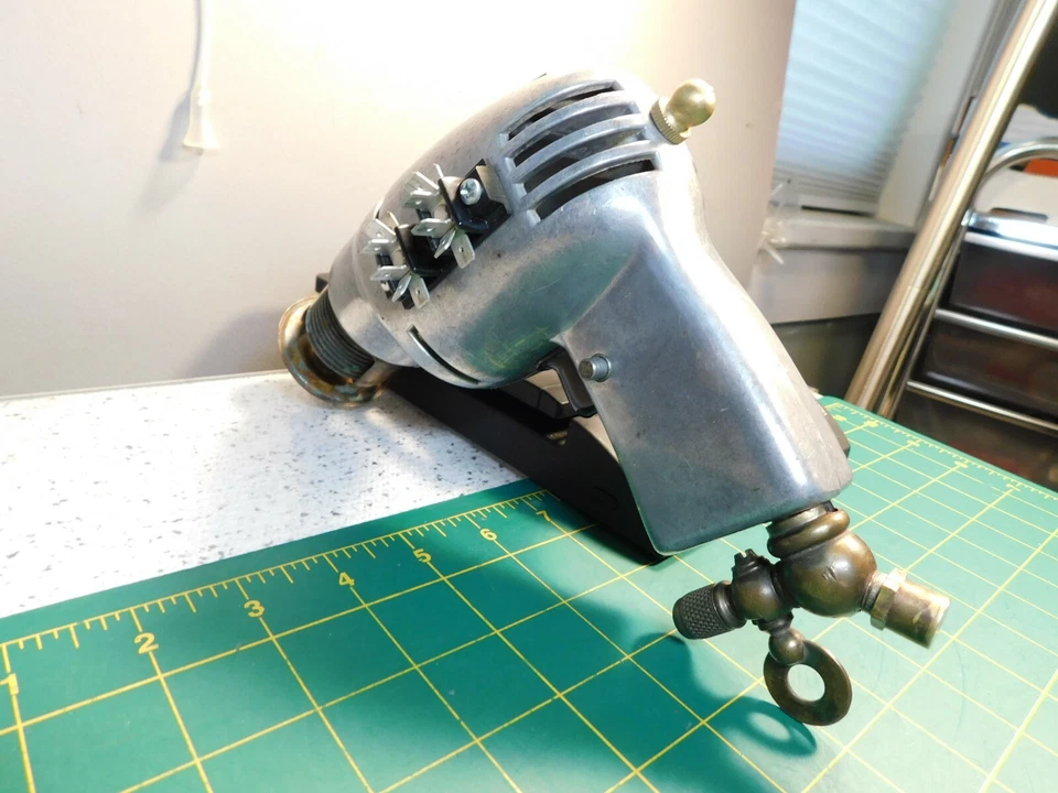 De colección Futurista CosPlay Arma Furia Taladro Eléctrico Steampunk Pistola Espacial Convertidor Foto 3 de 4