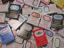 2  Random Decks of Casino Used Playing Cards