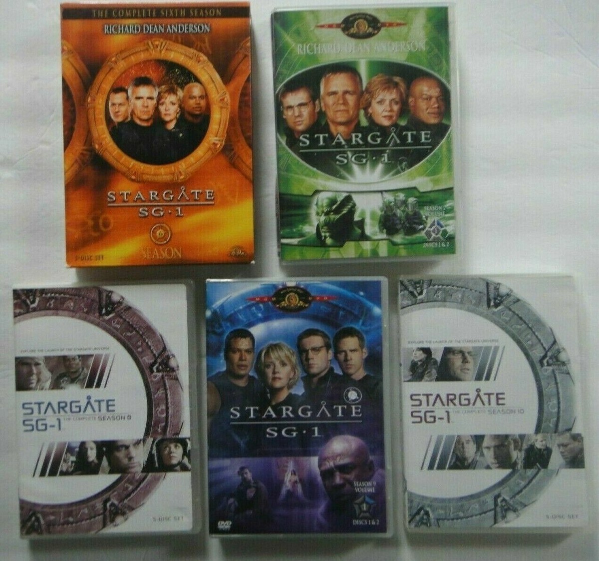 Stargate SG-1, Season 6 or 10 (DVD 2006/10) Sold Individually