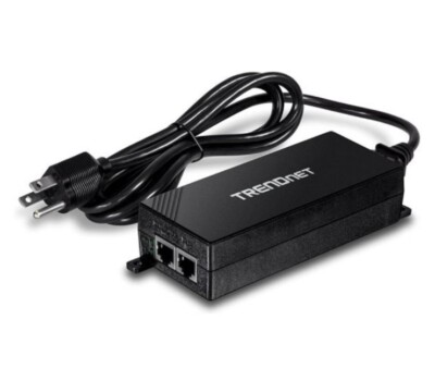 New in Box TRENDnet TPE-115GI Gigabit PoE Injector 15.4W PoE+ 30W Full duplex
