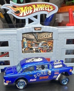 Hot Wheels 55 Chevy Blue | eBay