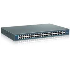 48 Port Gigabit PoE Switch Unmanaged - Two 1000Mbps SFP Uplink, 50 Port 802.3af