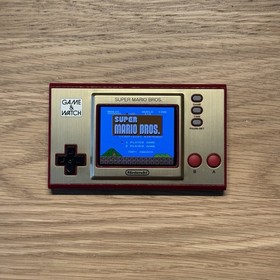 Nintendo Game & Watch Super Mario Bros. Color Screen Handheld Game w/ Box