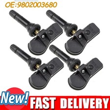 4 für Peugeot Citroen Reifendrucksensoren RDKS TPMS 433 MHz 9811536380 C4 C5 NEU