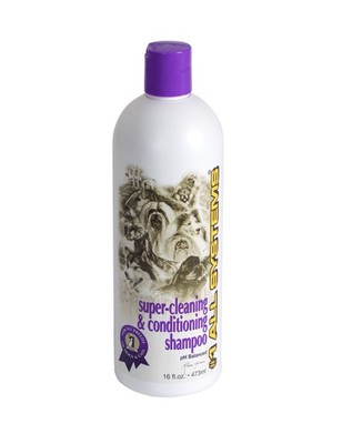 #1 All Systems Super Cleaning Shampoo Dog Cat Gentle Concentrated 16oz 1 Gallon