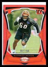 2024 Certified Mirror Orange #172 McKinnley Jackson /150 RC Rookie Bengals