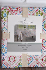 Room  Retreat Tablecloth 60x102"  Geometric Polyester  Kristian Design