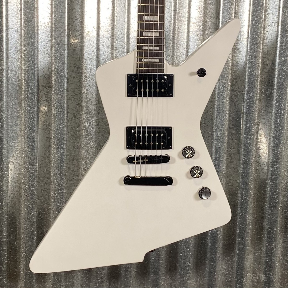 Westcreek Guitars Revenge Explorer Style White #0111 Used | eBay