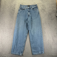 H&M Jeans Women 28x32 Blue Cotton Denim Strai...