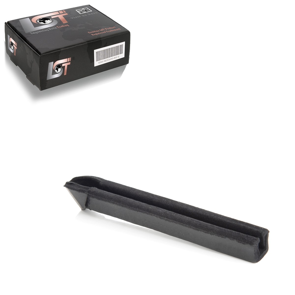 LST Window Seal Guide Rail Gasket Rubber Front for Mercedes-Benz Coupe C123 W123