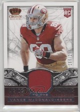 2013 Panini Crown Royale Heirs to the Throne Materials /299 Vance McDonald 1k5