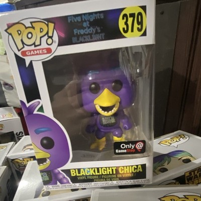 Funko Pop! Games Five Nights at Freddy's Blacklight Chica Vinyl Figure #379