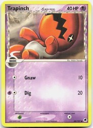 Trapinch 68/101 EX Dragon Frontiers Delta Species Common