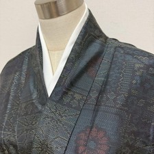 Kimono KN5637 Oshima Tsumugi Height 161cm Pure Silk
